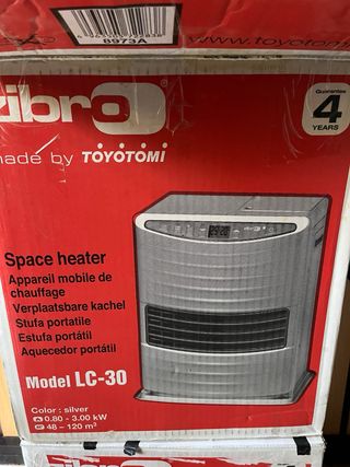 Estufa Eléctrica Parafina Zibro CL-13