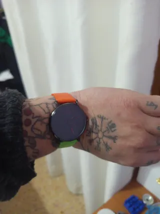 Reloj Soki Bicolor Naranja y Verde