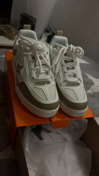 Louis Vuitton LV Skate Beige Talla 42 Nuevas