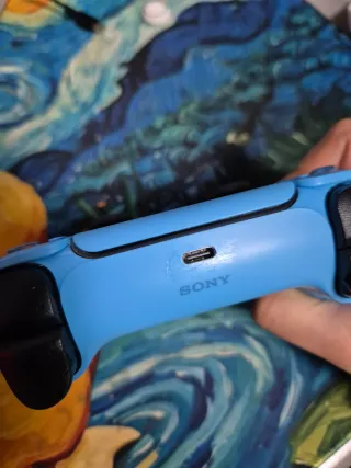 Mando PS5 Azul con Joysticks Magneticos TMR