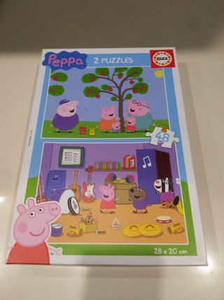 Lote Puzzles Peppa Pig Educa y Clementoni