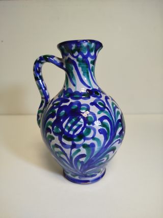 Jarra cerámica Fajalauza antigua