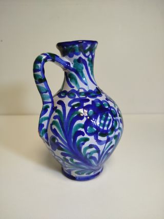 Jarra cerámica Fajalauza antigua