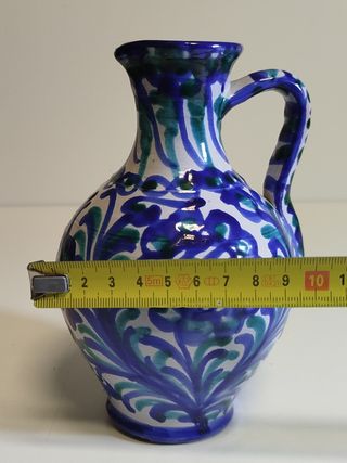 Jarra cerámica Fajalauza antigua