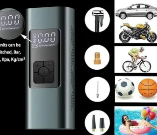 Mini Compressore LED Gonfiatore Portatile Usb