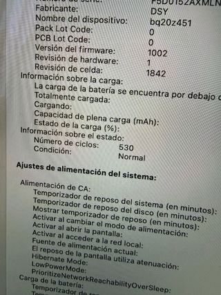 MacBook Air i5 2020 16GB RAM 256GB Gris Espacial