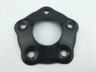 TAPA TRASERA DE CADENA CARBONO DUCATI HYPERMOTARD