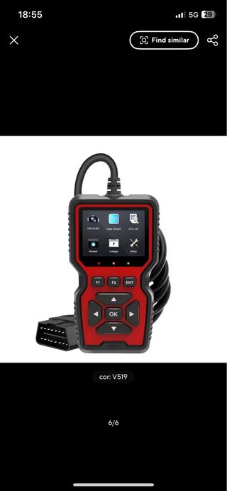 Máquina Diagnóstico Automóvel OBDII