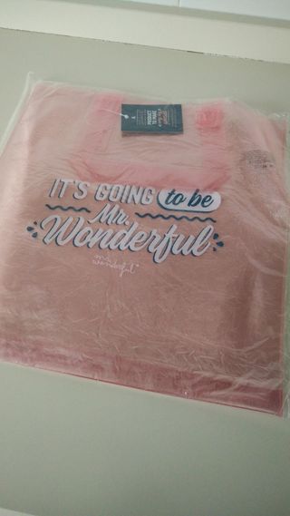 Bolso Mr. Wonderful Rosa Transparente