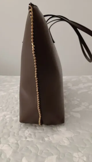Bolso Shopper Sfera Marrón