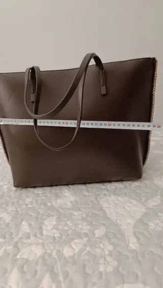 Bolso Shopper Sfera Marrón