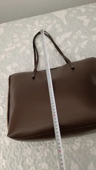 Bolso Shopper Sfera Marrón