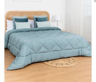 Edredón beige poliéster