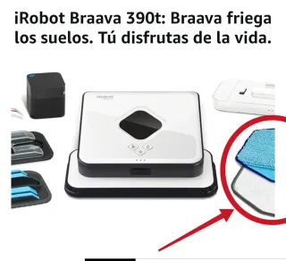 Robot Fregasuelos iRobot Braava 390t