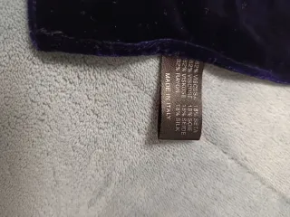 Chal de seda y terciopelo estampado