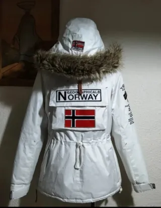 Chaqueta Geographical Norway Blanca