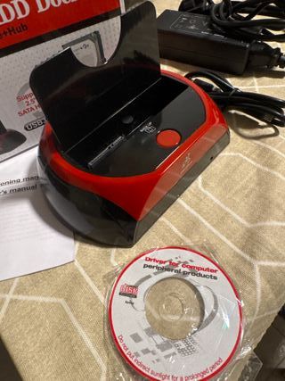 ESTACION USB 3.0 para DISCOS HDD SATA WINDOWS MAC