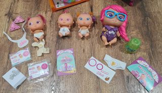 Casa Bellies y 4 Muñecas Bellies