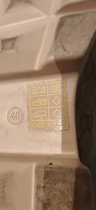 Mocasines plataforma beige/marrón T40