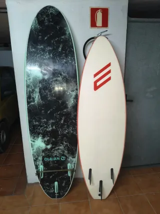 Tablas de surf para iniciación