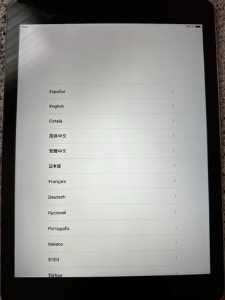 Apple iPad Negro/Plateado