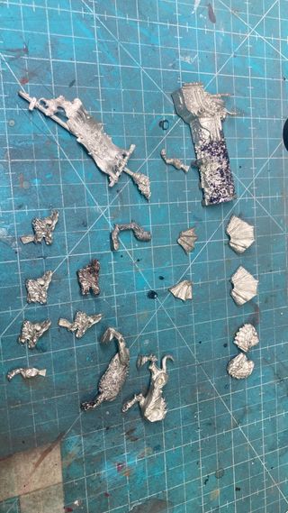 Warhammer Bits Caos Metal