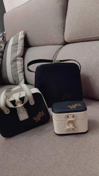 Lote 3 maletas Nancy