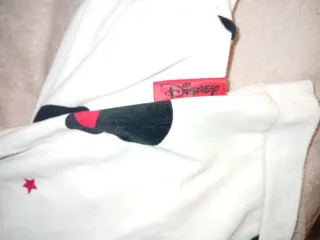 Pijama niña Minnie Mouse blanco y rojo