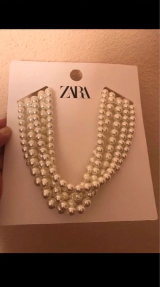 Collar choker Perlas Zara