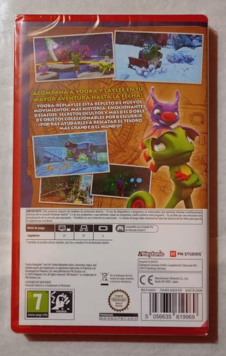 Yooka-Replaylee Switch 2 Precintado ES