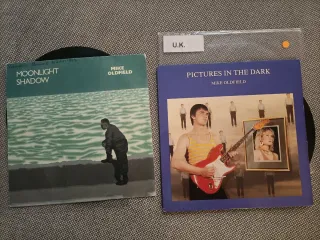 Mike Oldfield, lote de 6 singles vinilo 45 rpm 7"