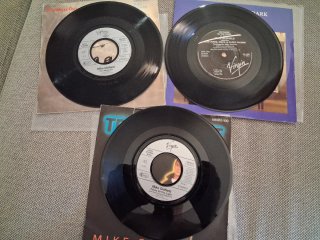 Mike Oldfield, lote de 9 singles vinilo 45 rpm 7"