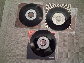 Mike Oldfield, lote de 9 singles vinilo 45 rpm 7"