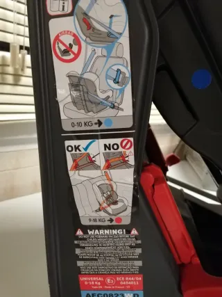 Silla de coche Giordani gris