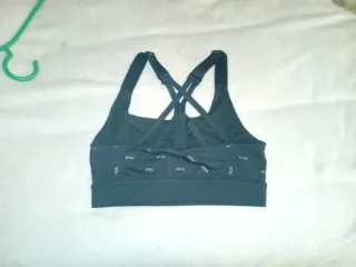 Top deportivo Fila niña negro talla S