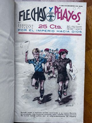 Flechas y Pelayos encuadernados