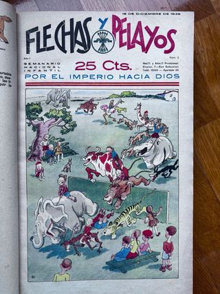Flechas y Pelayos encuadernados