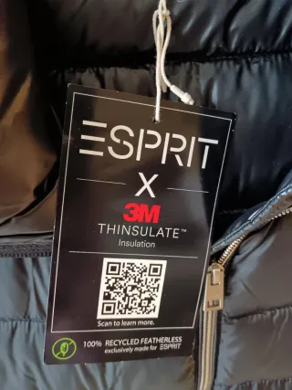 Chaleco Esprit Negro Nuevo