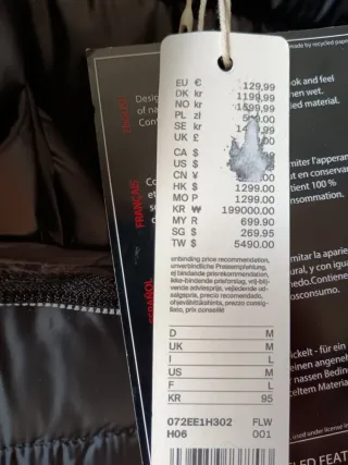 Chaleco Esprit Negro Nuevo