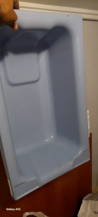 Bañera para niños azul