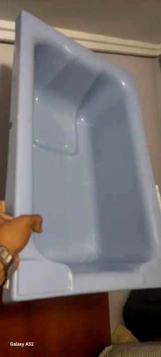 Bañera para niños azul