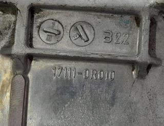 Toyota 171110r010 colector admisión avensis 104871