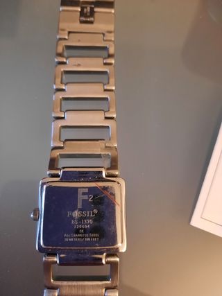 Reloj Fossil Acero y Rosa nuevo
