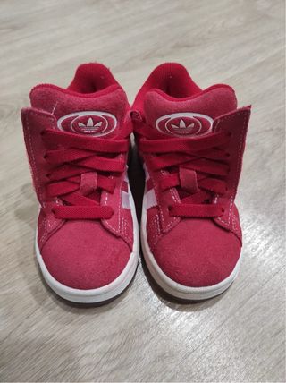 Adidas Campus Vermelho Tamanho 26 e 1/3