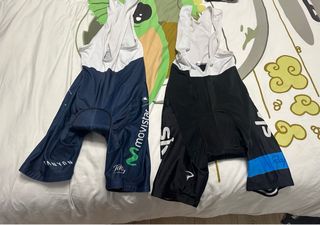 Culotes ciclismo Movistar y Sky