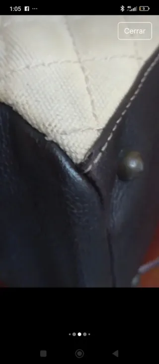 Bolso Purificación García Beige y Marrón