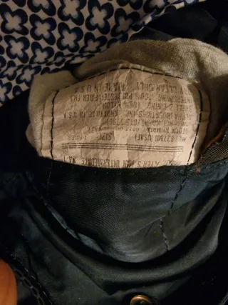 Giacca Alpha Industries Arancione Nera