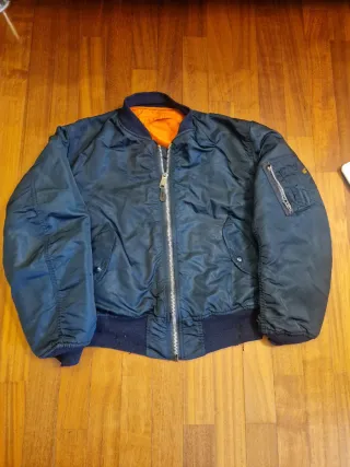 Giacca Alpha Industries Arancione Nera