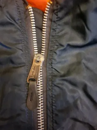 Giacca Alpha Industries Arancione Nera