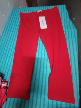 Pantalones Jobellina Naranja/Rojo